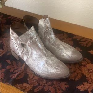 Sundance Catalog Bronze Booties